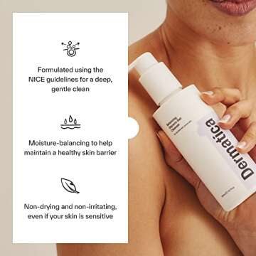 Dermatica Balancing Glycerin Gel Cleanser | Gel Cleanser For Removing Makeup | Controlling Oil & Clarifying Pores (200ml)