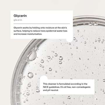 Dermatica Balancing Glycerin Gel Cleanser | Gel Cleanser For Removing Makeup | Controlling Oil & Clarifying Pores (200ml)