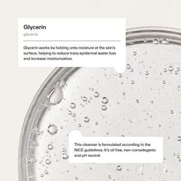 Dermatica Balancing Glycerin Gel Cleanser | Gel Cleanser For Removing Makeup | Controlling Oil & Clarifying Pores (200ml)