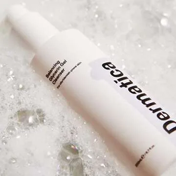 Dermatica Balancing Glycerin Gel Cleanser | Gel Cleanser For Removing Makeup | Controlling Oil & Clarifying Pores (200ml)