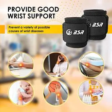 2 Pack Adjustable Wrist Brace: Ultimate Support for All