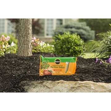 Miracle-Gro Fertilizer Spikes for Fruit and Citrus Trees, 12-Pack (Not Sold in Pinellas County, FL)