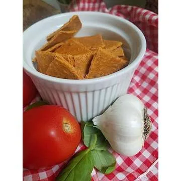 Tasty Pizza Raw Crackers for Healthy Snacking
