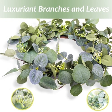 Beautiful Eucalyptus Wreath for Front Door