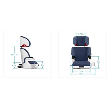 Clek Oobr High Back Booster Car Seat Rigid Latch Safety