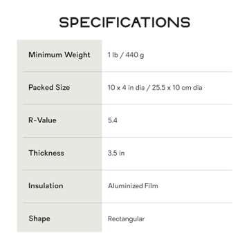 NEMO Tensor All-Season Ultralight Sleeping Pad - Regular