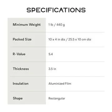 NEMO Tensor All-Season Ultralight Sleeping Pad - Regular