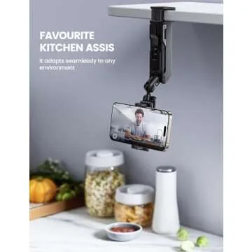 Lamicall Airplane Phone Holder for Travel - Versatile & Durable