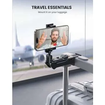 Lamicall Airplane Phone Holder for Travel - Versatile & Durable