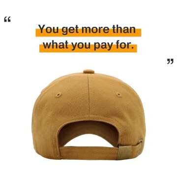 Stylish and Durable KB-Low Cotton Dad Hat - Adjustable