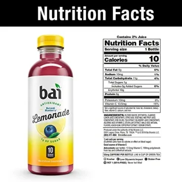 Bai Flavored Water Oasis Variety Pack Enjoy Healthy Hydration