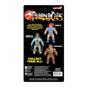 Super7 Thundercats Vintage Figures Wave 01 - Jackalman Action Figure