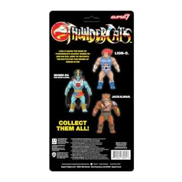 Super7 Thundercats Vintage Figures Wave 01 - Jackalman Action Figure