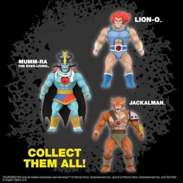 Super7 Thundercats Vintage Figures Wave 01 - Jackalman Action Figure