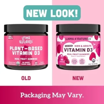 Llama Naturals Vitamin D3 Gummies for Healthy Bones