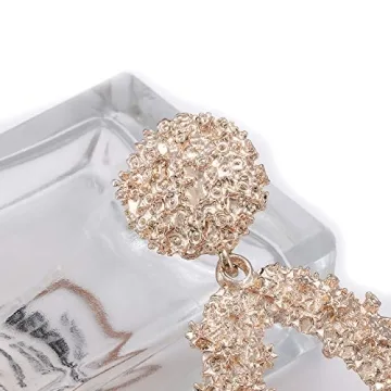 Gorgeous Boho Textured Drop Earrings for Women