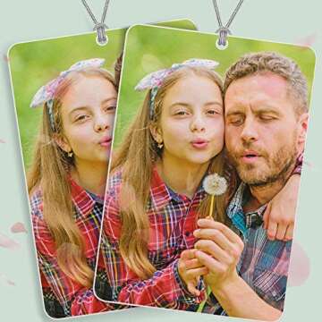 50 Pieces Sublimation Air Freshener Blanks Rectangle Shape Air Freshener Sheets for Car and Home Polyester Felt Air Freshener with 100 Elastic Drawstrings and 50 Bags for DIY HTV Inks Heat Press