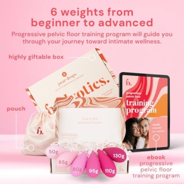 Bodyotics Kegel Weights for Pelvic Floor Strength