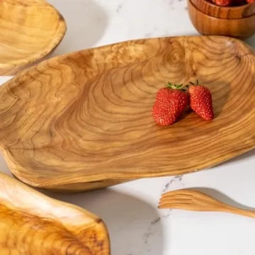 Unique Cospring Root Wood Dish for Chic Home Organization
