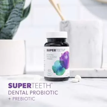 SuperTeeth Dental Probiotic for Healthy Teeth & Fresh Breath