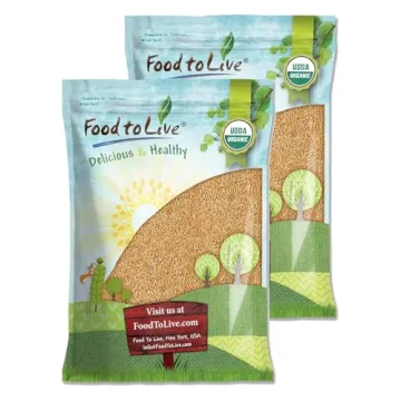 Food to Live Organic KAMUT Khorasan Wheat Berries – Nutritional Whole Grain, 25 Pounds