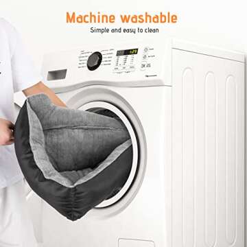 Dog Beds, Washable Pet Mattress Comfortable and Warming Rectangle Bed for Medium and Large Dogs, Cat Pets.