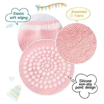 Shuangjishan Anti Slip Baby Knee Pads for Crawlers