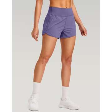 G Gradual Women's Workout Shorts with Phone Pockets