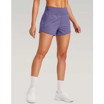 G Gradual Women's Workout Shorts with Phone Pockets