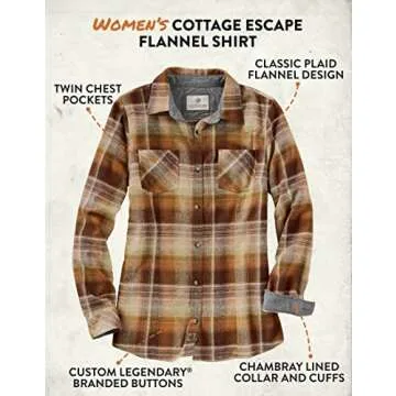 Flannel Shirt for Women - Legendary Whitetails Style