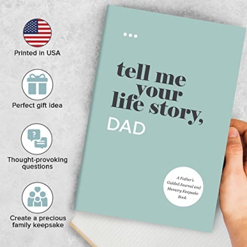 Tell Me Your Life Story, Dad Guided Journal for Fathers
