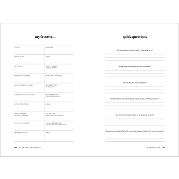 Tell Me Your Life Story, Dad Guided Journal for Fathers