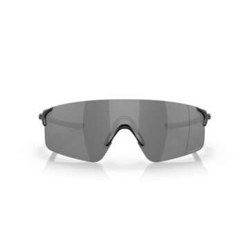Oakley Men's OO9454 EVZero Blades Rectangular Sunglasses, Matte Black/Prizm Black, 38 mm