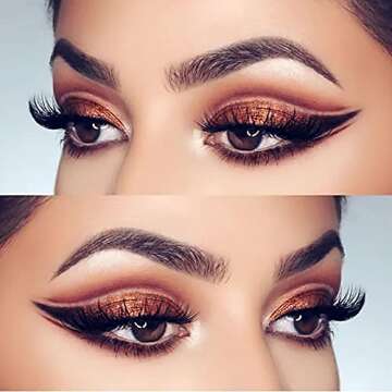 MSQ Eye Brush Set - Rose Gold 6pcs Makeup Brushes