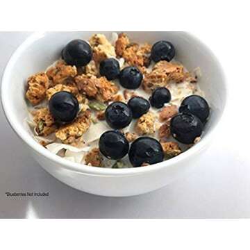 Name Single: Julian Bakery® ProGranola® Cereal Vegan | Vanilla Cluster | 10g Protein | 1 Net Carbs | 0 Sugar | Gluten-Free | Grain-Free | 17 Servings (1)