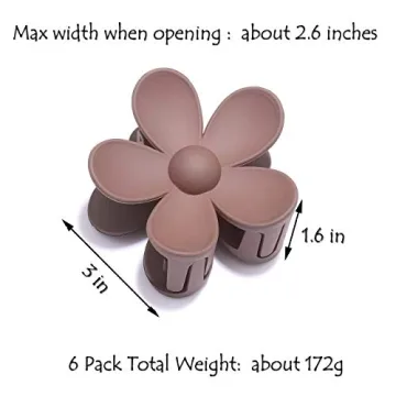 Buy Big Hair Claw Clips - Cute & Non-Slip Hair Accessories