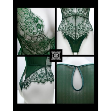 Sexy Women Lace Bodysuit Lingerie for Intimate Nights