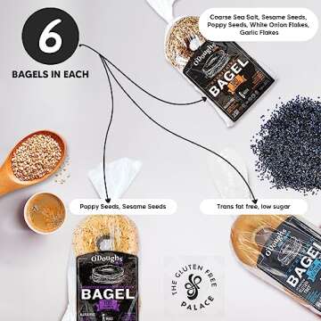 ODoughs Gluten Free Bagels (Variety Pack Bagel)