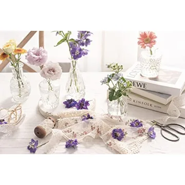 Stylish Glass Bud Vase Set for Weddings and Home Decor