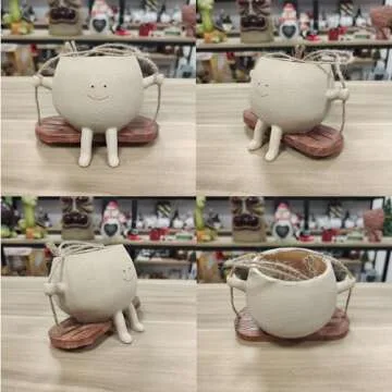 Swing Face Planter for Indoor and Outdoor Plants