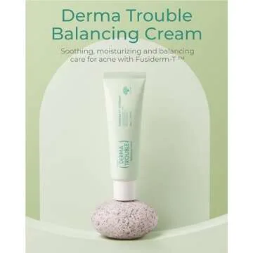 Derma Trouble 3 Step Acne Treatment Sets Facial Skin Care Kits (Bubble Facial Wash + Toner + Cream)
