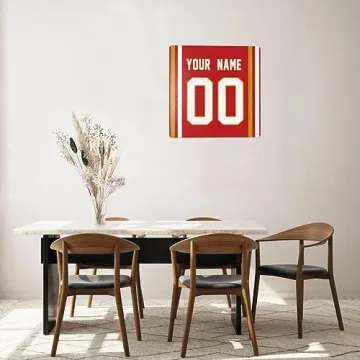 Personalized American Football Wall Decor for Sports Fans