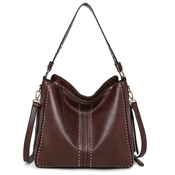 Montana West Vegan Leather Hobo Bag with Holster