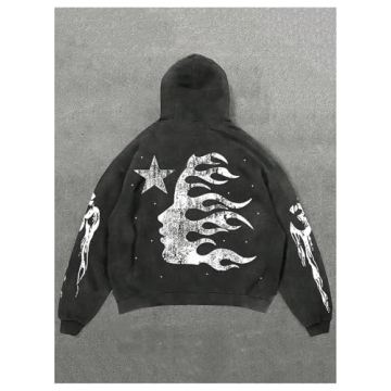 SOLY HUX Men's Letter Graphic Hoodie - Stylish & Comfortable