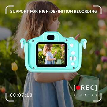 Snowall Dinosaur Kids Camera - Fun for 3-12 Year Olds