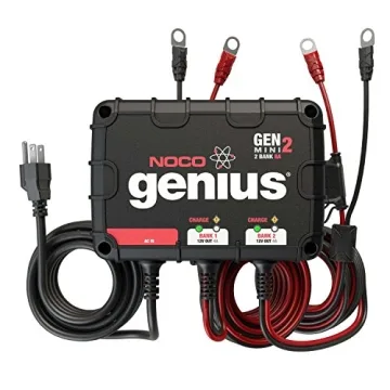 NOCO Genius GENM2 Smart 2-Bank Marine Charger 8 Amp