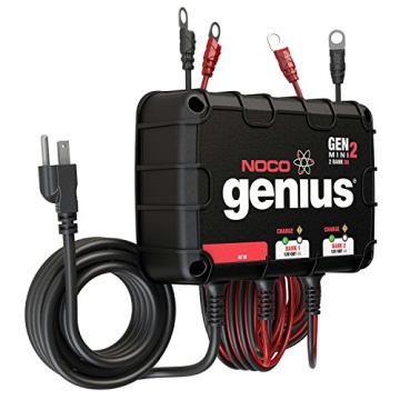 NOCO Genius GENM2 Smart 2-Bank Marine Charger 8 Amp