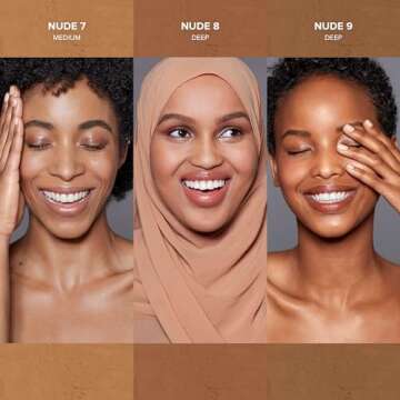 Nudestix Nudies Tinted Blur Foundation Stick, Matte Cream Powder Multitask Makeup to Tint, Blur, Blo...