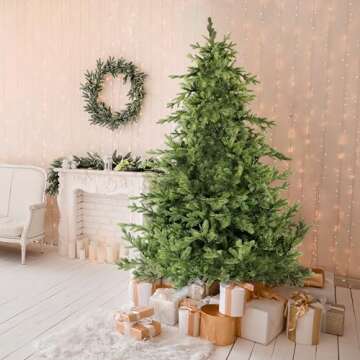 Fraser Hill Farm 9-Ft. Woodside Pine Christmas Tree