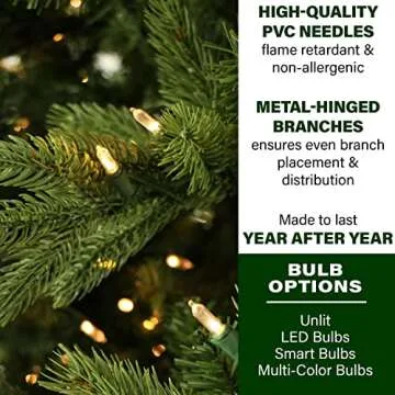 Fraser Hill Farm 9-Ft. Woodside Pine Christmas Tree